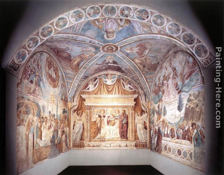 Benozzo di Lese di Sandro Gozzoli Shrine of the Madonna della Tosse